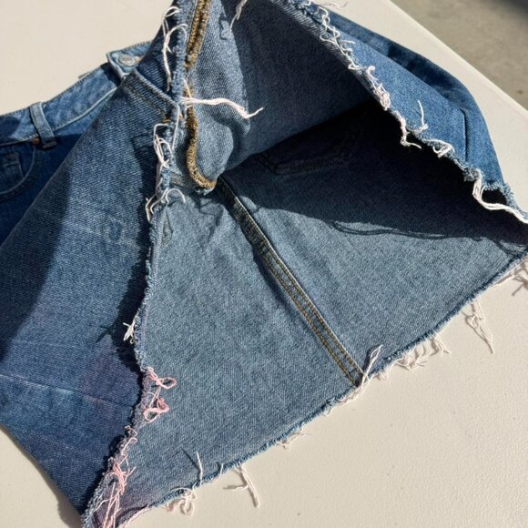 PacSun Denim Mini Skirt - Picture 4 of 7